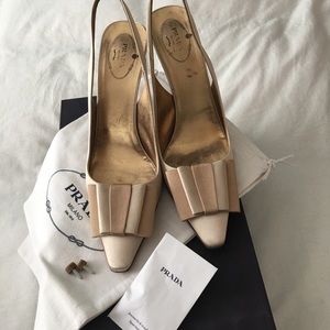 Prada Calzature Donna slingback heel Size 40